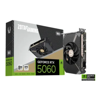 ZOTAC GAMING GeForce RTX 5060 SOLO 8GB GDDR7 Grafikkarte 3x DP, 1x HDMI