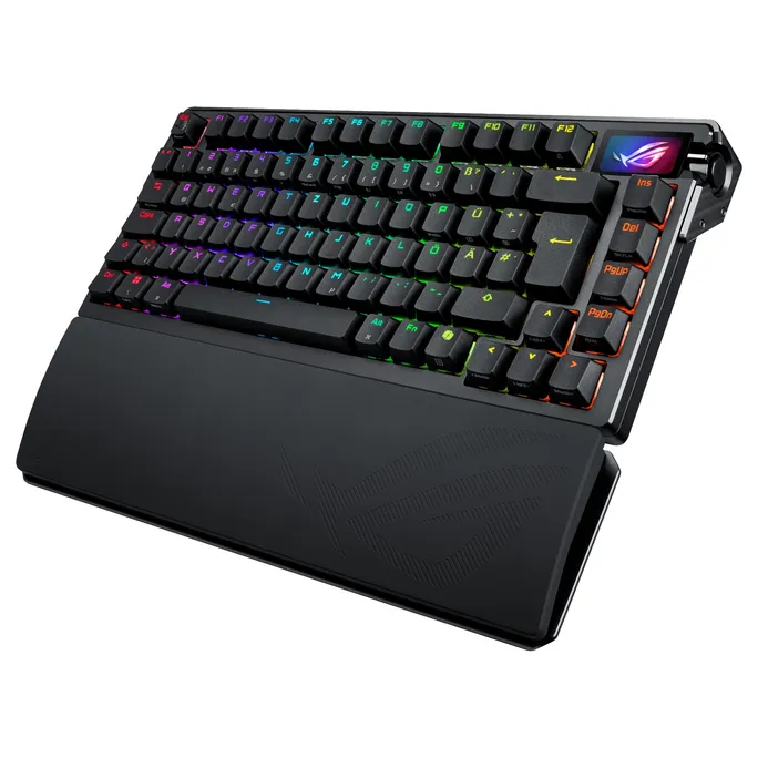ASUS ROG Azoth Extreme 75% Gaming Tastatur, Mechanische ROG NX-Snow-Switches (Refined-Linear), OLED-Touchscreen, Rapid-Trigger – Bild 2