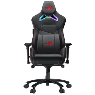 ASUS ROG Chariot X Gaming-Stuhl - Aura RGB Beleuchtung, 4D-Armlehnen, Schwarz