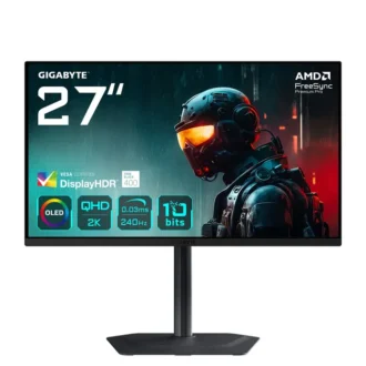 GIGABYTE MO27Q2 27 Zoll WQHD OLED 16:9 240 Hz Gaming Monitor