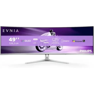 Philips Evnia 49M2C8900 49 Zoll DQHD Curved QD-OLED 32:9 240 Hz Monitor