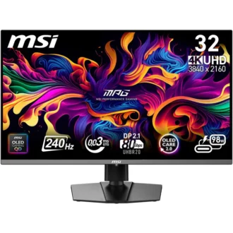 MSI MPG 322URXDE QD-OLED 32 Zoll 4K (UHD) QD-OLED 16:9 240 Hz Gaming Monitor