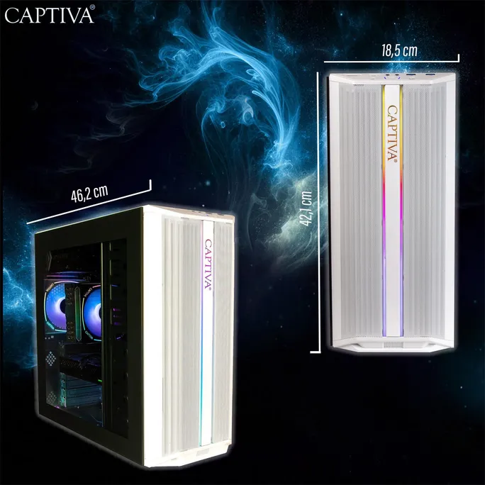 Captiva PC Advanced Gaming R98-608 Ryzen 7 5700X 32GB/1TB SSD RTX 5060 Win11 – Bild 5