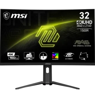MSI MAG 321CUPDFDE 31.5 Zoll 4K (UHD) DualMode Curved Rapid VA LED 16:9 160 Hz Gaming Monitor