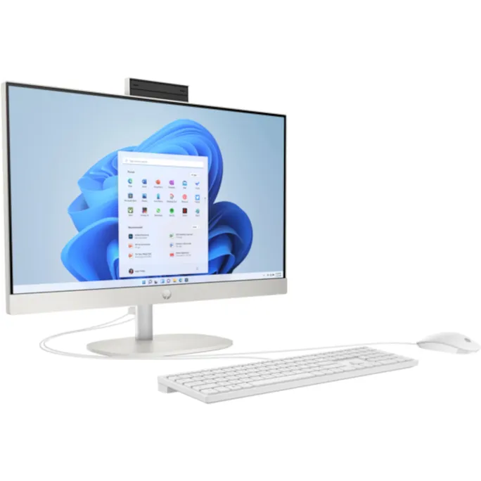 HP 27-cr0471ng AiO 27" FHD R7-7730U 16GB/512GB SSD Windows 11 CH8S7EA#ABD weiß – Bild 2