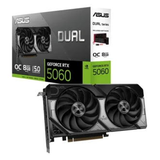 ASUS DUAL GeForce RTX 5060 OC 8GB DUAL-RTX5060-O8G Grafikkarte GDDR7 DP/HDMI