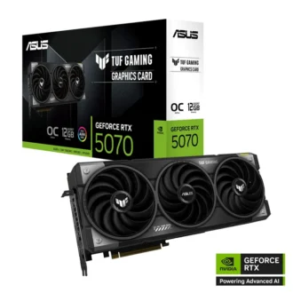 ASUS TUF Gaming GeForce RTX 5070 OC 12GB TUF-RTX5070-O12G-GAMING DDR7 Grafikkarte, 2xHDMI, 3xDP