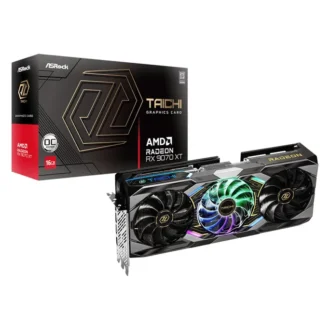 ASROCK Radeon RX 9070 XT Taichi OC Grafikkarte 16GB GDDR6 1x HDMI 3x DP