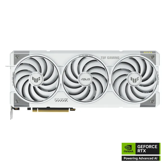 ASUS TUF GeForce RTX 5070 TI Gaming OC WHITE 16GB TUF-RTX5070TI-O16G-GAMING DDR7 Grafikkarte, DP/HDMI – Bild 2