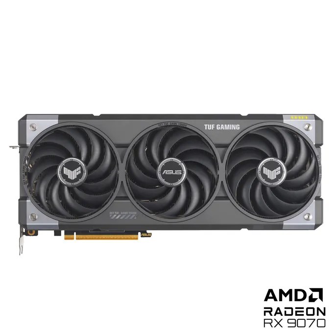 ASUS TUF Radeon RX 9070 XT Gaming OC TUF-RX9070XT-O16G-GAMING 16GB DDR6 Grafikkarte, HDMI/DP – Bild 2