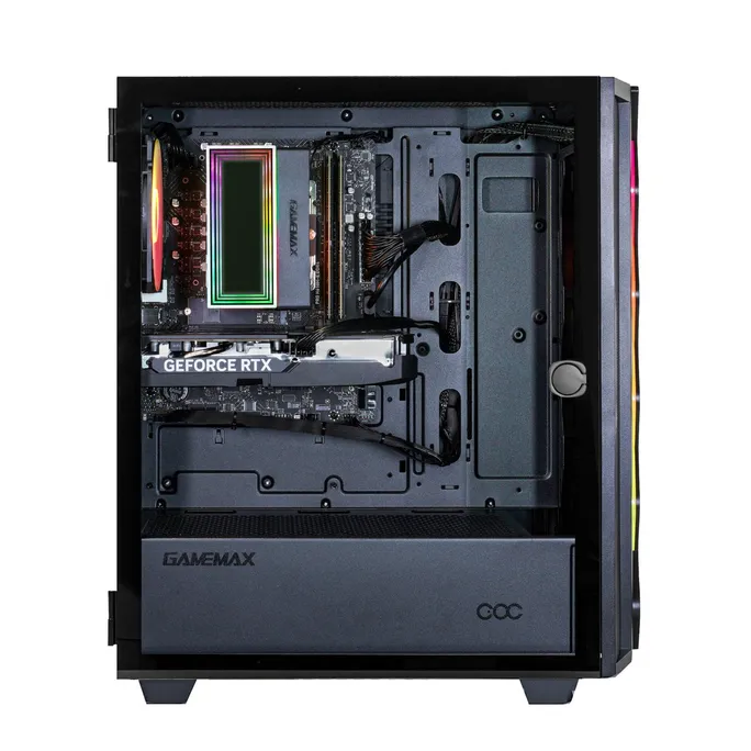 Hyrican Gamemax Diamond BK 7677 Ryzen 5 7500F 32GB/1TB SSD RTX 5070 Win11 – Bild 3