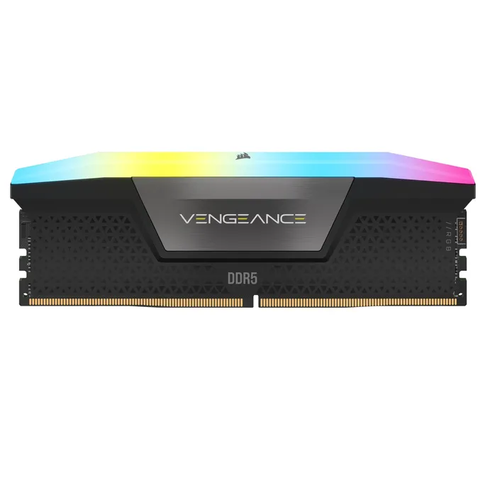 32GB (2x16GB) CORSAIR VENGEANCE RGB DDR5-5600 RAM CL40 Arbeitsspeicher Kit – Bild 2