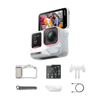 Insta360 Ace Pro 2 (Arctic White) Xplorer Bundle (Moonlight Silver)