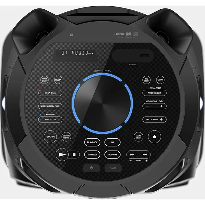 Sony MHC-V73D - Tragbarer Bluetooth Partylautsprecher - schwarz – Bild 4