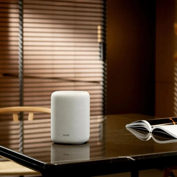 WiiM Sound LITE Twin Pack weiss Smart Speaker Hi-Res Multiroom Lautsprecher-Set – Bild 2